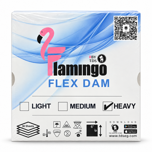 Rubber dam sheets Flamingo .