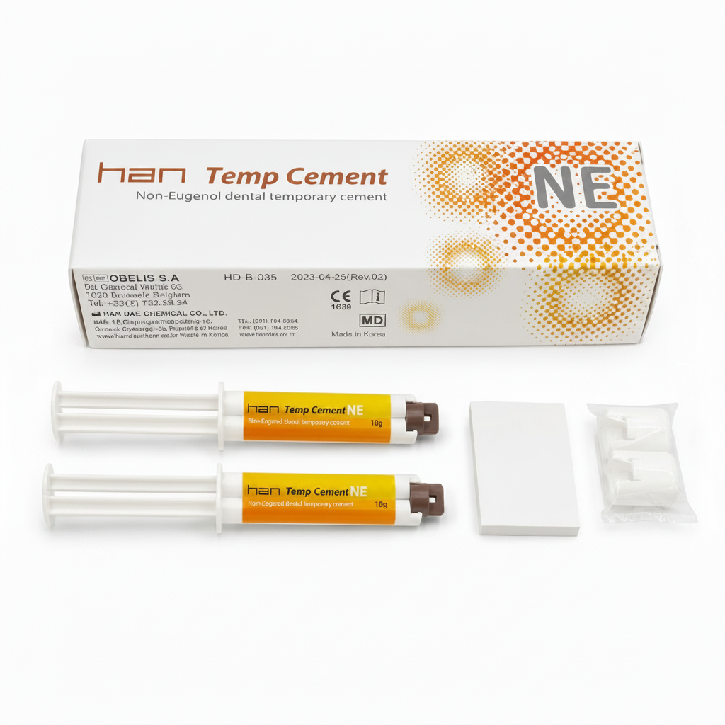 Han temporary cement ( Non - Eugenol ) .