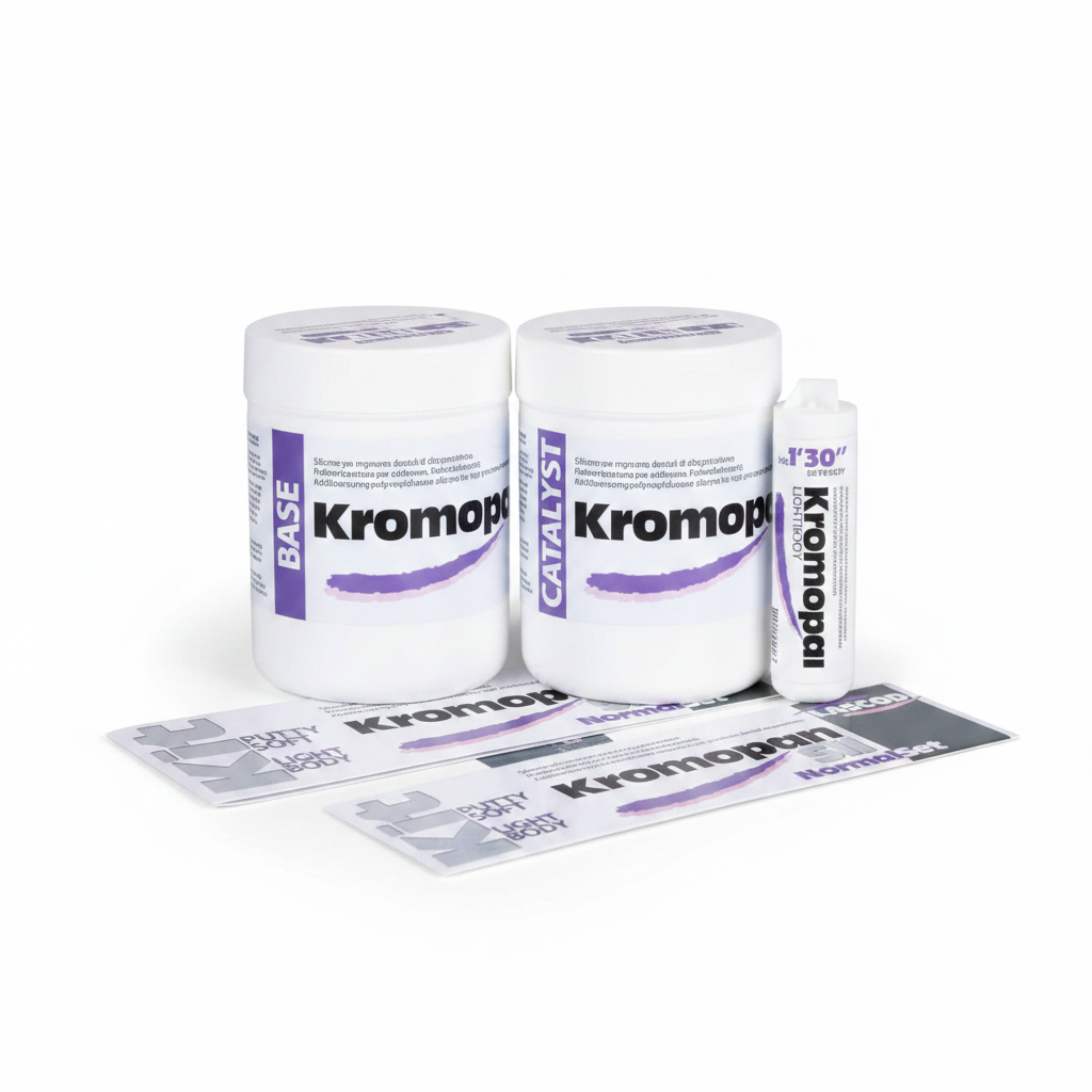 Kromopan Sil NormalSet condensation silicone dental impression material kit