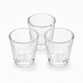 Glass cup .