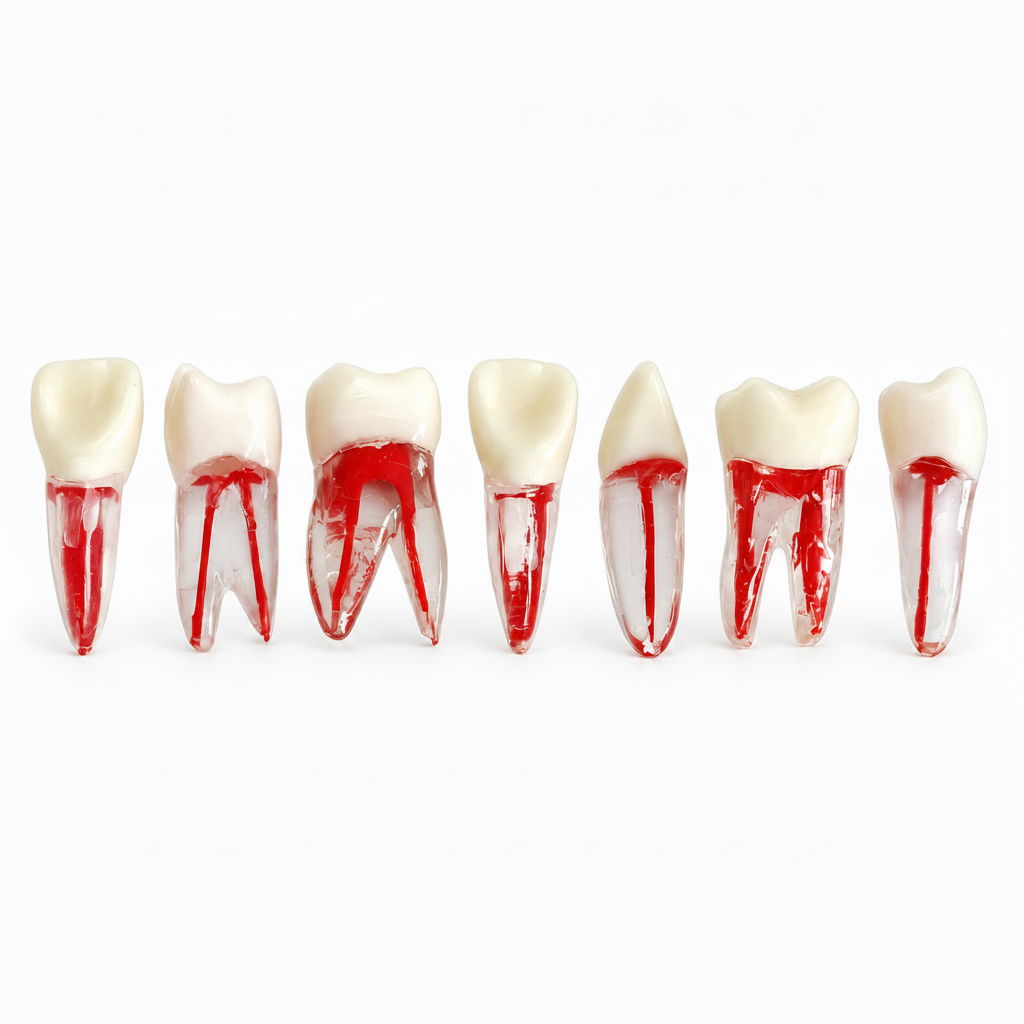 Endo Transparent Teeth .